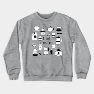 Love Coffee Crewneck Sweatshirt